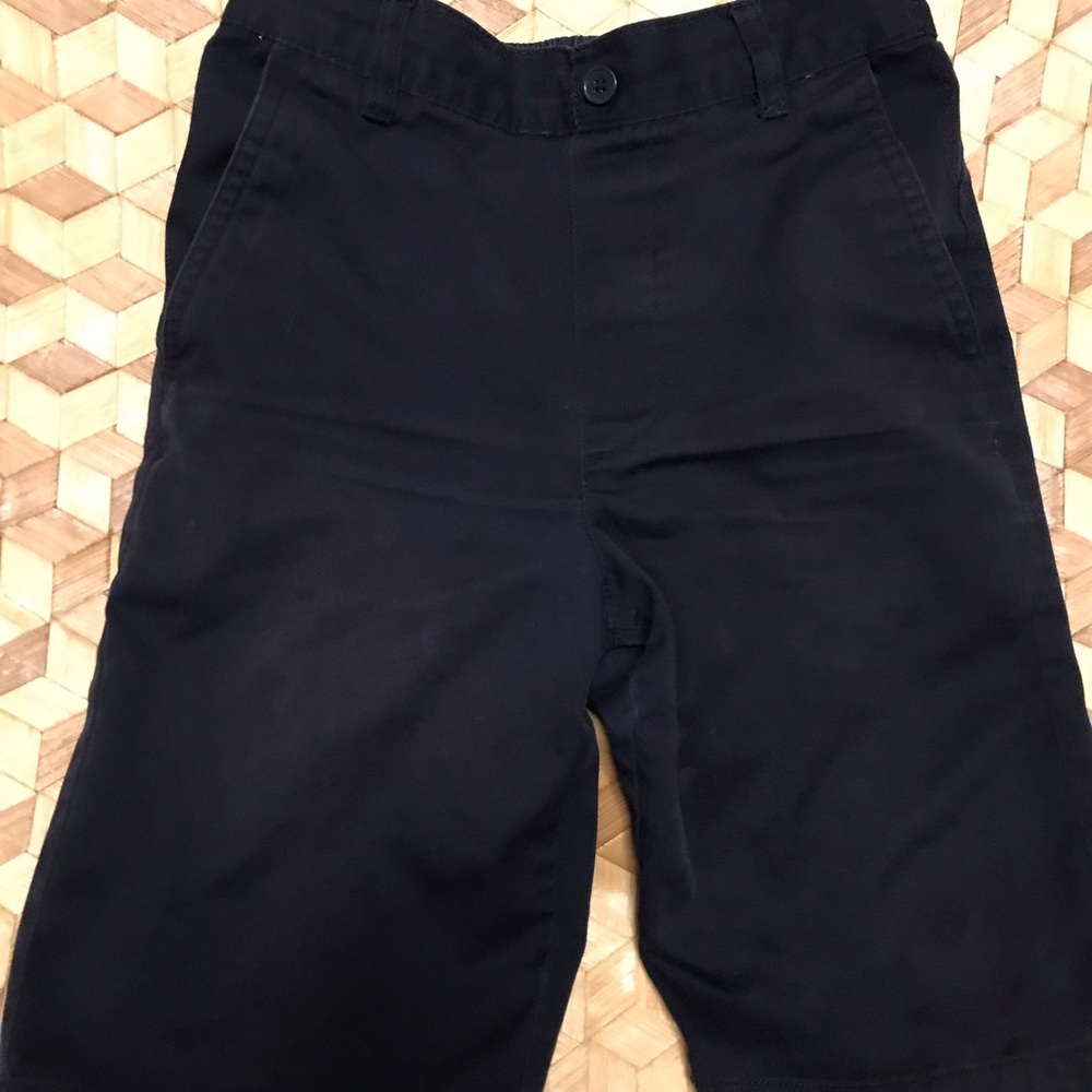 Gently used French Toast shorts- Bundle of 3 shorts  Navy- 2 Khaki- 1